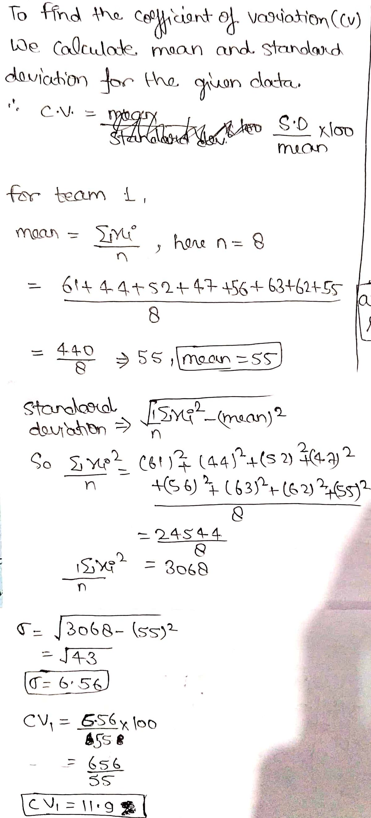 Statistics homework question answer, step 1, image 1